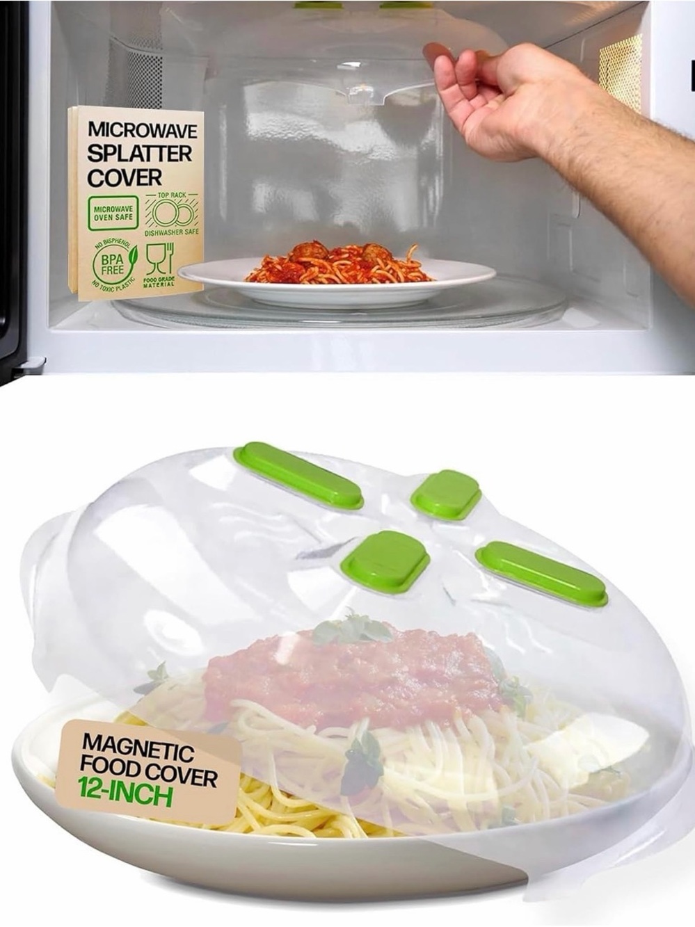 Hover Cover Magnetic Microwave cover